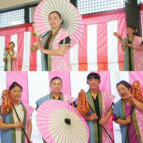 平成30年度 敬老会の様子-傘踊り